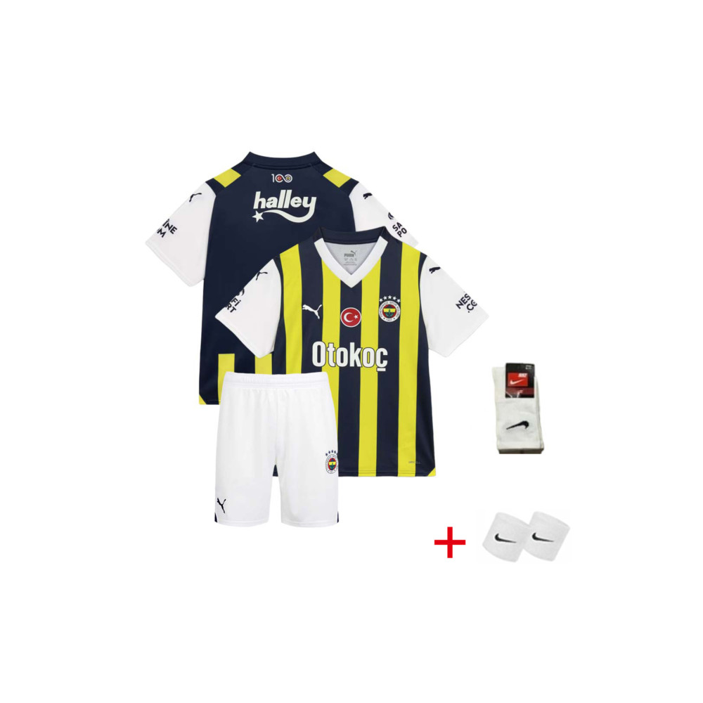 ZİLONG Fênêrbâhçê 23/24 Yeni Sezonu Isimsiz Fênêr Taraftarı Çocuk Forması 4lü Set 7-8 Yaş Beden Erkek Forma Fiyatı