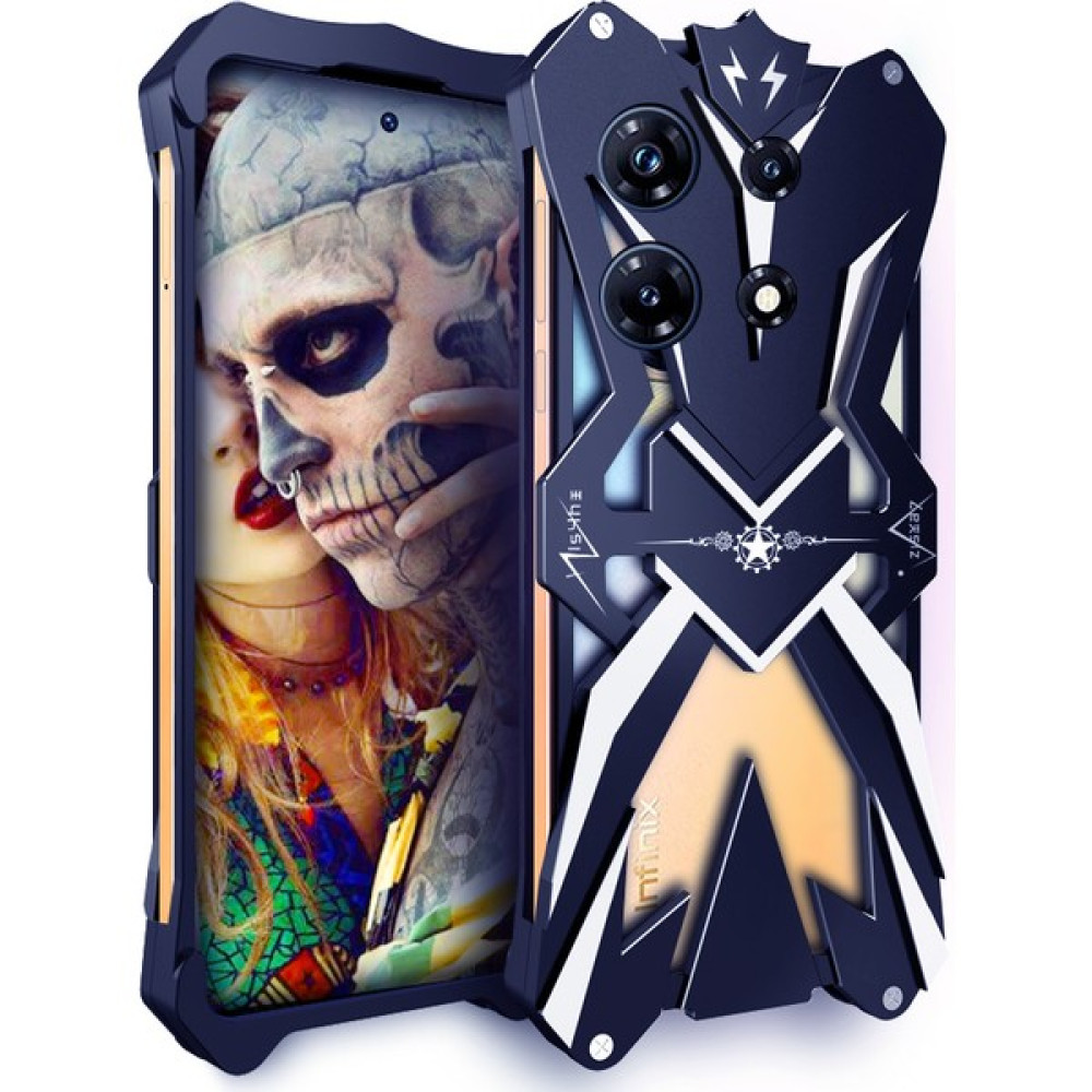 Zimon Infinix Note 30 Pro Cep Telefonu Kılıfı Için Uygundur Metal Cep Telefonu Kılıfı Koruyucu Kılıf Kişiselleştirilmiş Darbeye ve Düşmeye Dayanıkl... Cep Telefonu Kılıfı Fiyatı