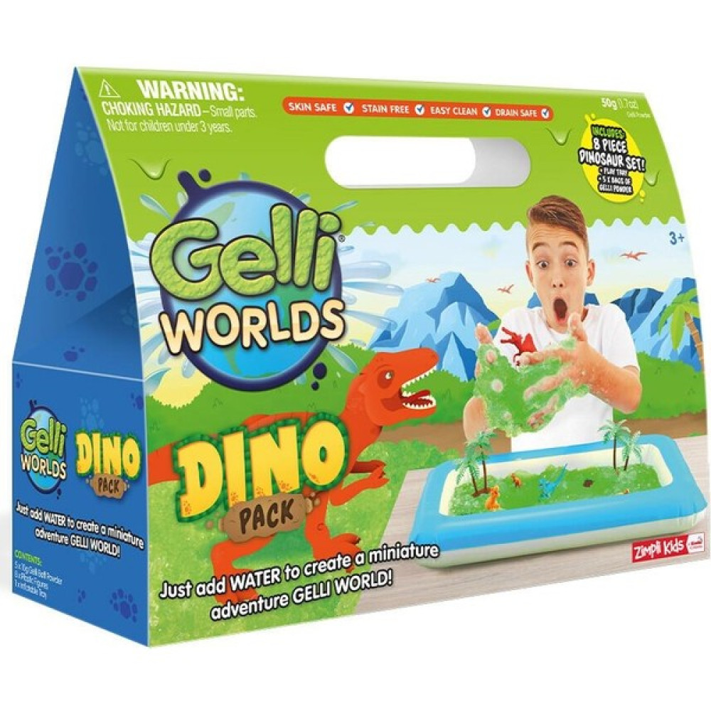 Zimpli Kids Gelli Worlds Dino Pack Dinazor Figürleri Oyun Seti - Renkli Eğitici Oyuncak Fiyatı