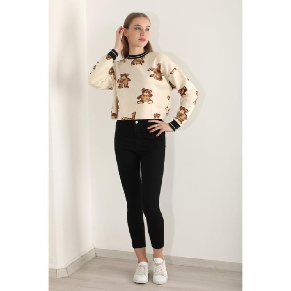 Zincir Moda Kadın Siyah Yüksek Bel Likralı Jean Bayan Slim Fit Denim Kot Pantolon Bayan Jeans / Kot Pantolon Fiyatı