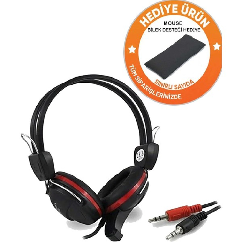 Zineets Oyuncu Kulaklığı Mikrofonlu Kulaküstü Gaming Pubg Telefon Pc Tablet Uyumlu Jack Girişli - Siyah Kulak Üstü Kulaklık Fiyatı