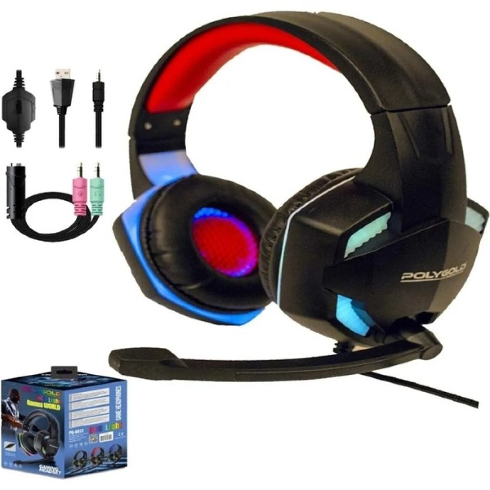 Zineets Profesyonel Rgb Oyuncu Kulaklığı Bilgisayar Gaming Kulaklık Siyah Renkli LED Pc/ps4/xbox Uyumlu Kulak Üstü Kulaklık Fiyatı
