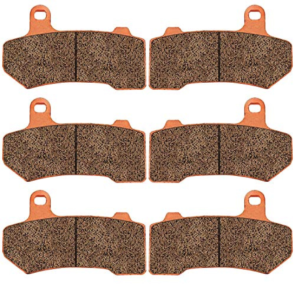 Zinger Brake Pad for Harley Davidson 08-22 FLHR Road King FLHX Street Glide,08-20 FLHTCU Ultra Classic Electra Glide VRSCDX Night Rod,15-22 Road Glide FLTRX Limited FLHXS Street Glide Special