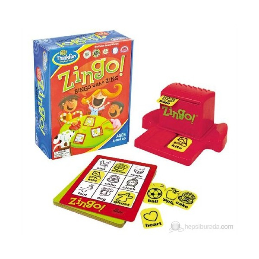 Zingo Bingo with a Zing İngilizce Akıl Oyunu Oyun & Hobi Fiyatı
