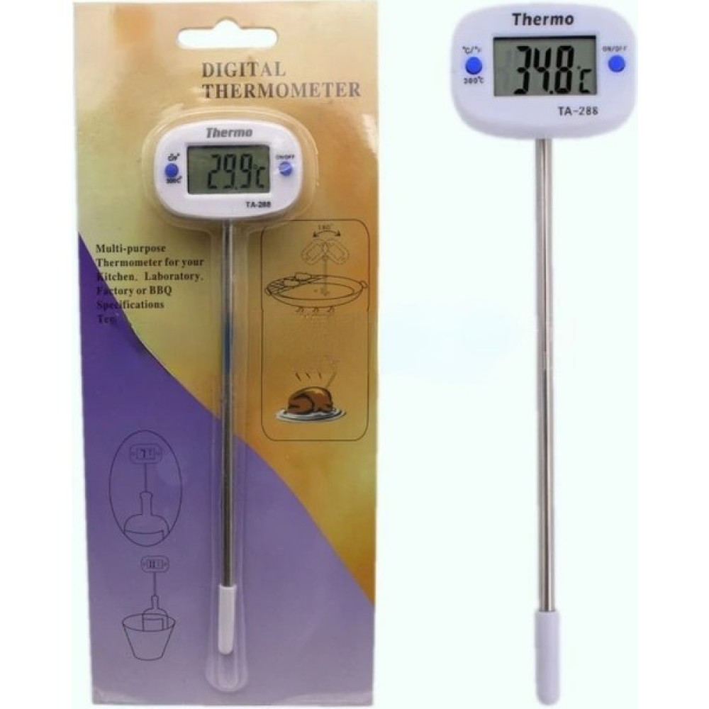 Zining Shop TA288 Tarzı TA288 Dijital Pin Gıda Termometresi Mutfak Gıda Yağı Termometresi Süt Termometresi Su Sıcaklığı Ölçer Elektronik Termometre... Termometre & Higrometre Fiyatı