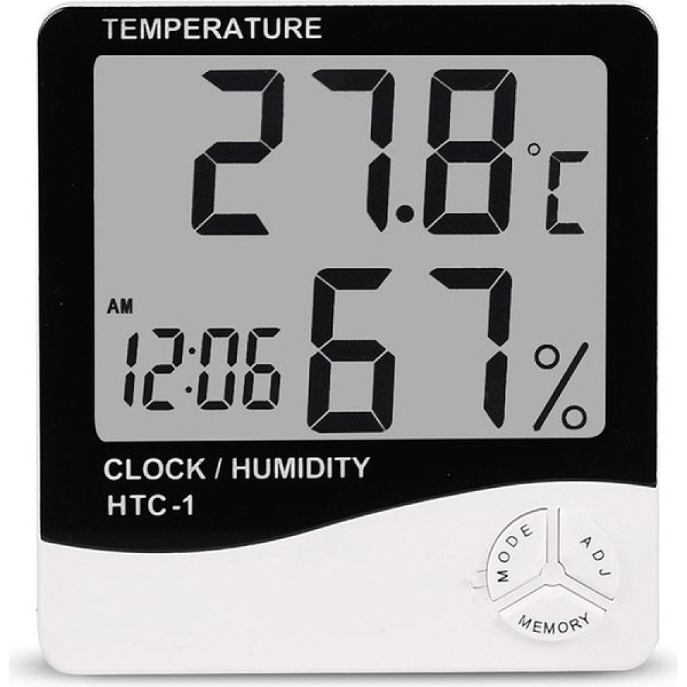 Zining Shop Tip1 Tarzı Dijital Termometre Higrometre Kapalı Hava Istasyonu Ev Mini Oda Termometresi Sıcaklık Nem Monitörü (Yurt Dışından) Termometre & Higrometre Fiyatı