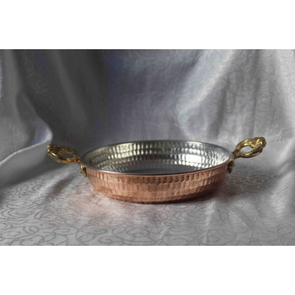 Zinnun Bakır Kalın Tava/Sahan 21 cm 550 gr Tavalar Fiyatı