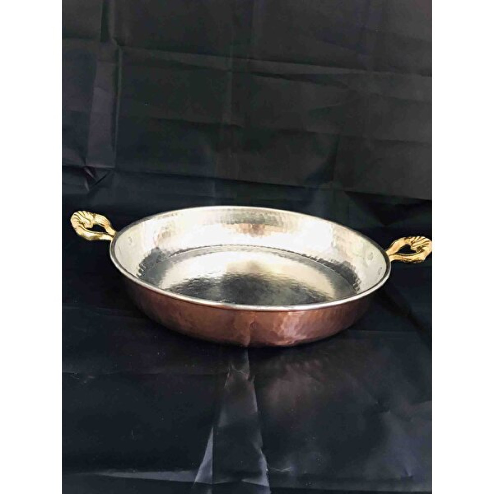 Zinnun Bakır Yumurta Tavası/sahanı 23 cm (Kalın/ağır) Tavalar Fiyatı