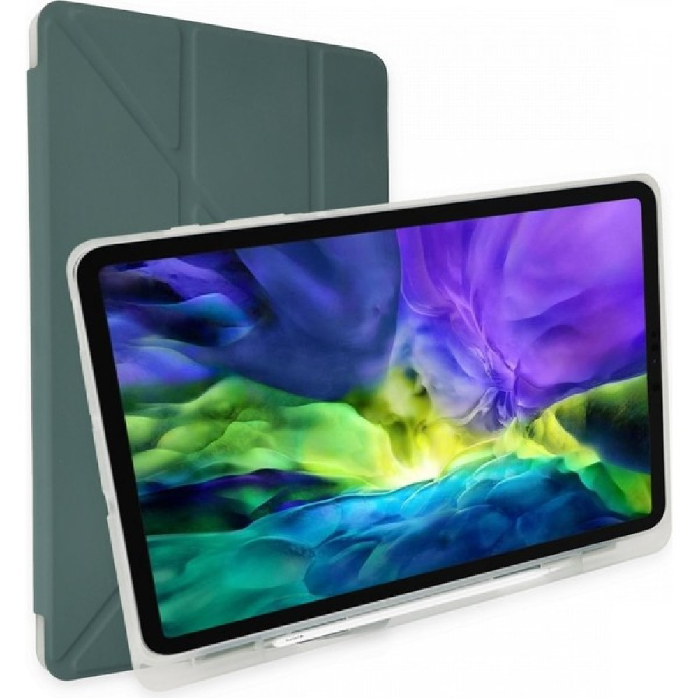 Zipax Apple iPad 10.2 (8.nesil) Kılıf Uyku Modlu Kalemlikli Kalem Bölmeli Zipax-Mars Tablet Kılıfı Fiyatı