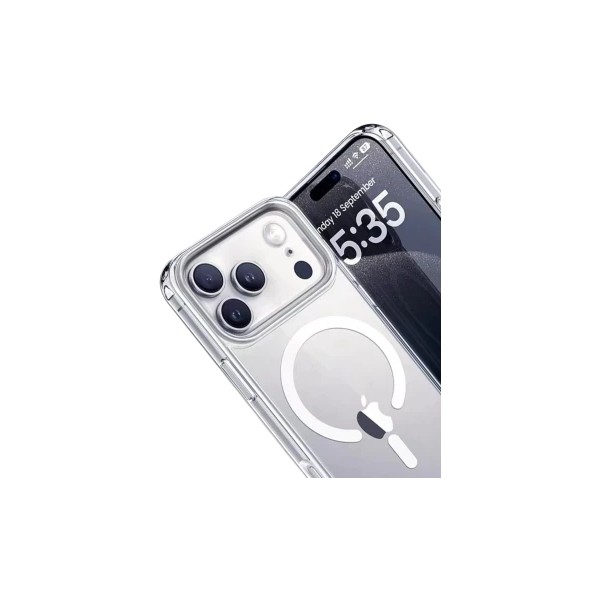 Zipax Apple iPhone 17 Pro Uyumlu Kılıf M-Safe Şarj Özellikli Şeffaf AZN-YESIPC03 - Azn-YeSiPC03 Cep Telefonu Kılıfı Fiyatı