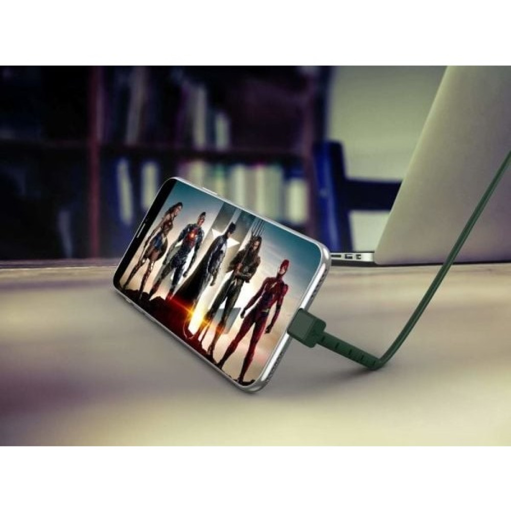 Zipax Samsung Galaxy A34 Şarj Kablosu Type C Stand Özellikli GR-GD23T - GR-GD23TYeşil Cep Telefonu Şarj Cihazı Fiyatı