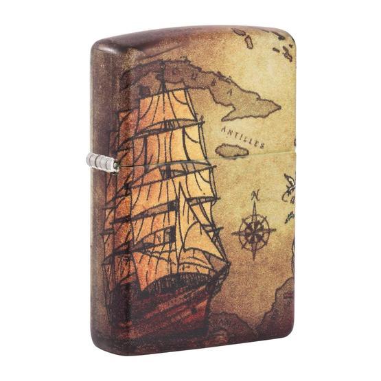 Zippo 49352 Pirate Ship Design Çakmak