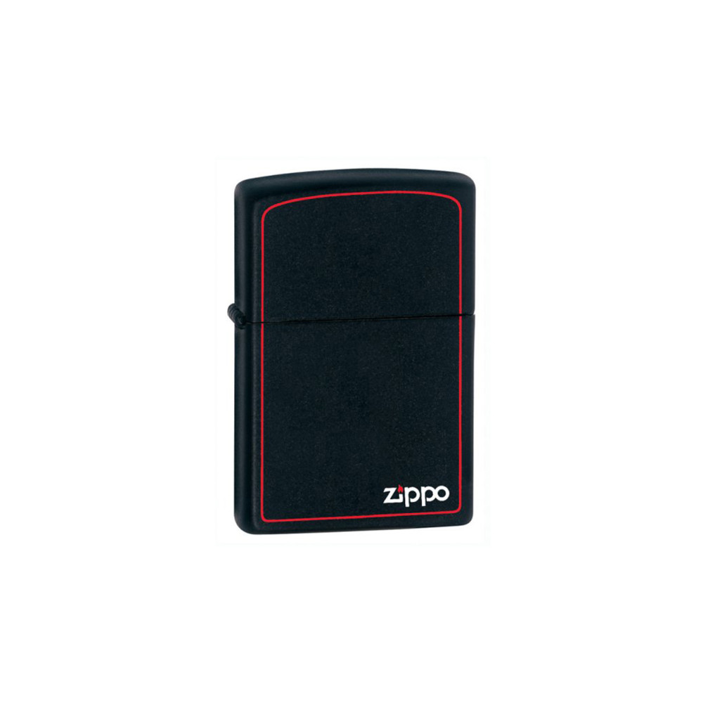 Zippo Orijinal Mat Siya Kırmızı Çerçeve Çakmak Z-218zb Çakmak Fiyatı