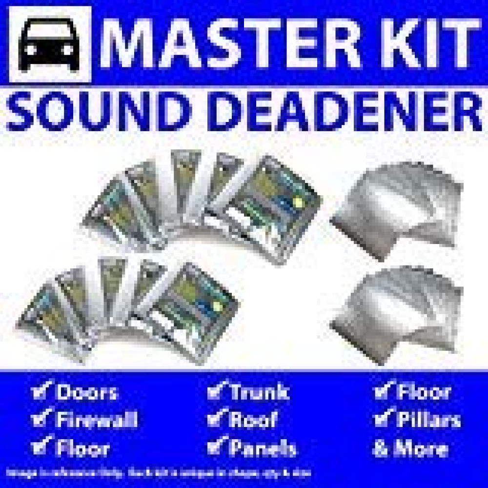 Zirgo 315123 Heat and Sound Deadener (for 88-98 GMC ~ Master Kit)