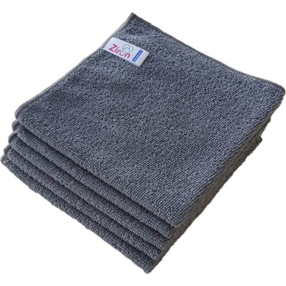Ziron Mikrofiber Genel Temizlik Bezi 40X40CM 5'li Gri - Standart Temizlik Malzemeleri Fiyatı