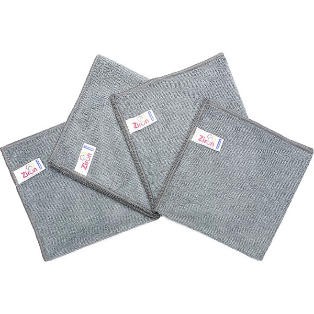 Ziron Mikrofiber Kalın Dokulu Temizlik Bezi Gri 40 x 40 cm 4'lü Oto Boyaları Fiyatı