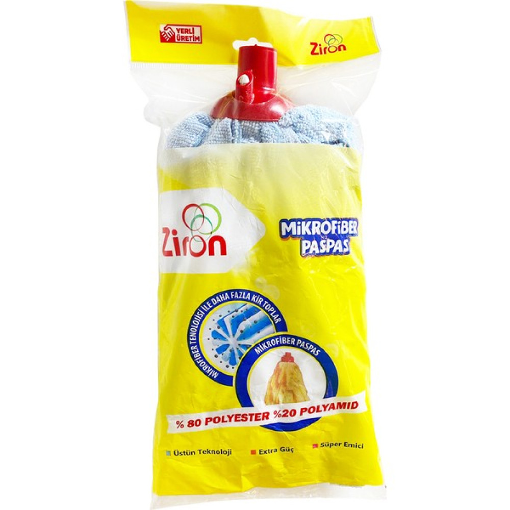 Ziron Mikrofiber Süper Emici Paspas Mavi Temizlik Malzemeleri Fiyatı