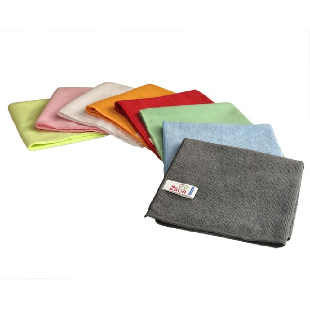 Ziron Mikrofiber Temizlik Bezi 40X40CM 8'li Renkli - Standart Oto Boyaları Fiyatı