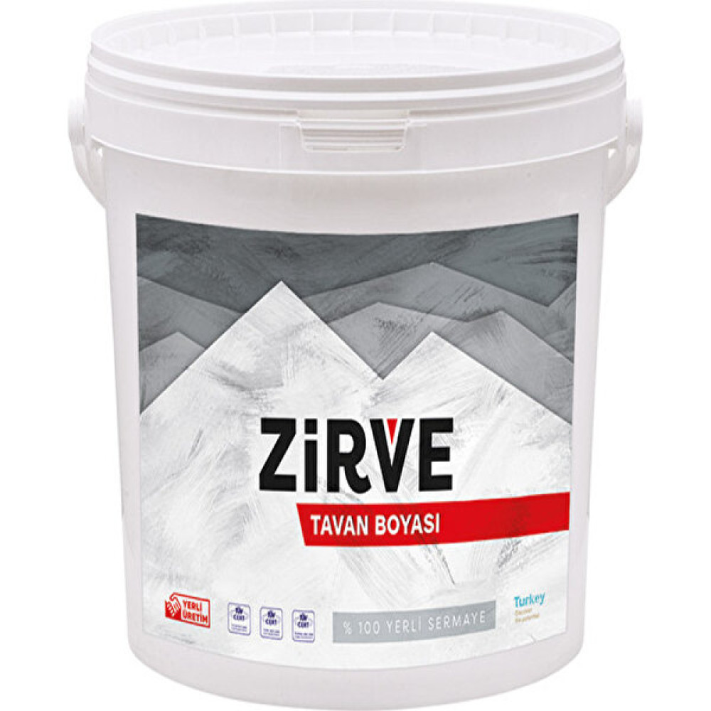 Zirve Tek Boya Plastik Tavan Boyası 17,5 Kg Boyalar & Boyacı Aletleri Fiyatı