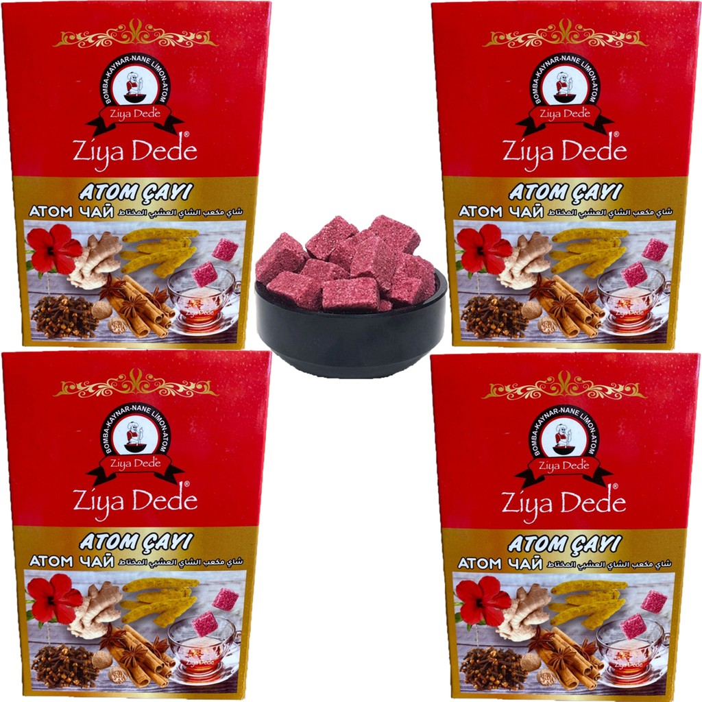 Ziya Dede 4'lü Paket Atom Çayı 150 gr (4 Kutu) - Bitki Çayı Diğer Fiyatı