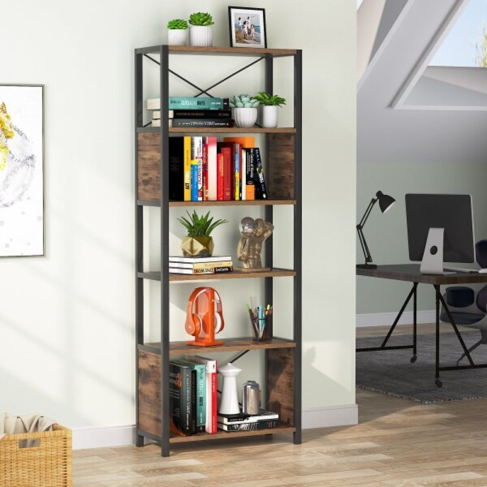 Zizuva Özel Tasarım 180x60x30 CM Ceviz Kitaplık ve Düzenleyici Kitaplık Fiyatı