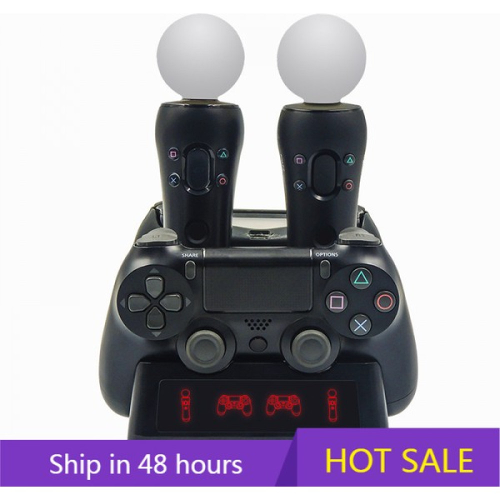 Zljnx 4 In 1 Denetleyici Playstation Ps4 Psvr Vr Move Dörtlü Şarj Cihazı Playstation Move Denetleyicisi Için Şarj Dock Istasyonu Standı (Yurt Dışın... PlayStation 5 PS5 Oyunları Fiyatı