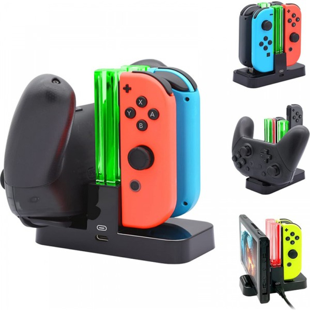 Zljnx In1 Şarj Standı Nintendo Anahtarı Joy Con Denetleyici LED Şarj Cihazı Nintendo Anahtarı Pro Gamepad Şarj Standı Anahtarı Lite (Yurt Dışından) PlayStation 5 PS5 Oyunları Fiyatı