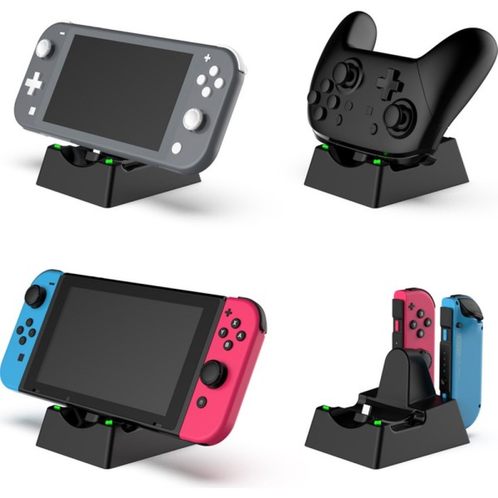 Zljnx Nintendo Anahtarı Joy Con Denetleyici 4 In1 Şarj Standı LED Şarj Cihazı Nintendo Anahtarı Pro Konsol Şarj Standı Aksesuarları (Yurt Dışından) PlayStation 5 PS5 Oyunları Fiyatı