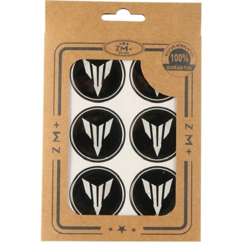 ZM plus Yamaha Koruma Takozu mt Damla Etiket Sticker Ø39MM Siyah-Beyaz Oto Boyaları Fiyatı