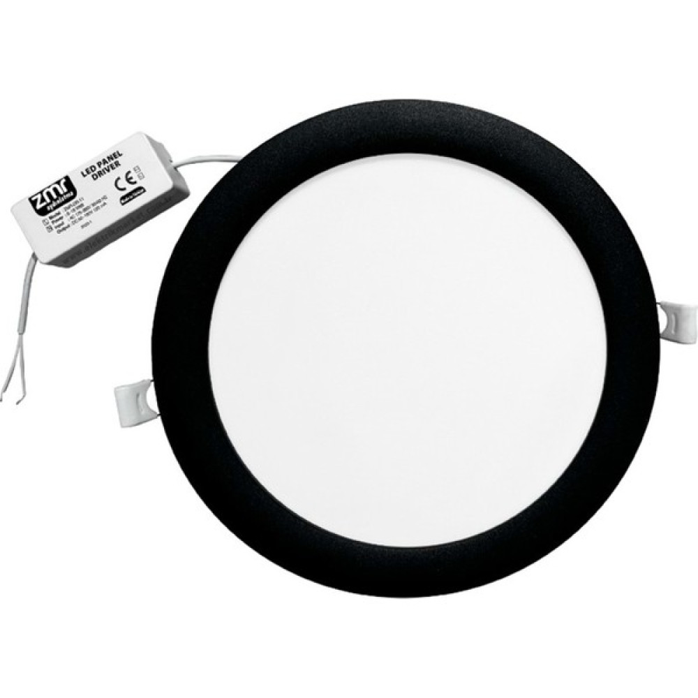Zmr 12W Siyah Kasa Sıva Altı Slım LED Armatür 6500K 312079 Armatür Fiyatı