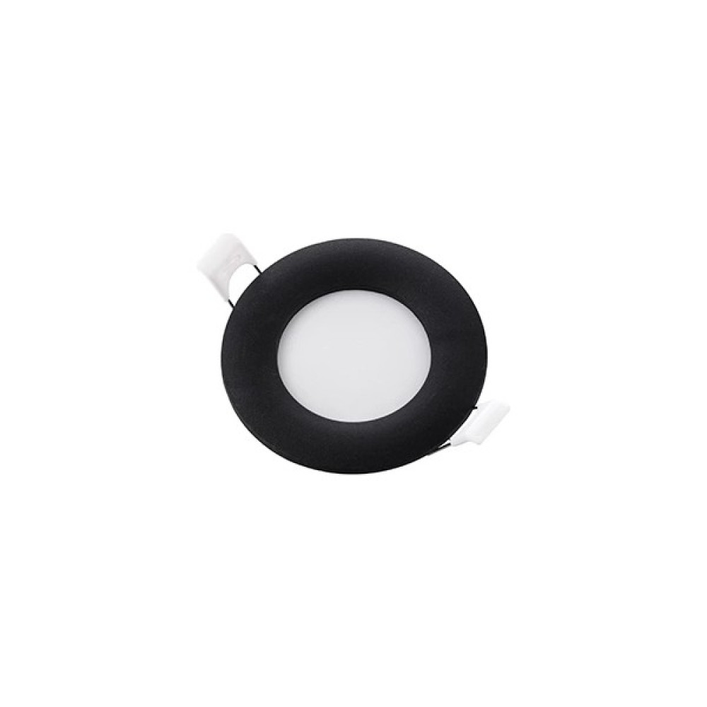Zmr 201S30 3 Watt Yuvarlak LED Panel Siyah Kasa Günışığı 3000 Kelvin Spot Fiyatı