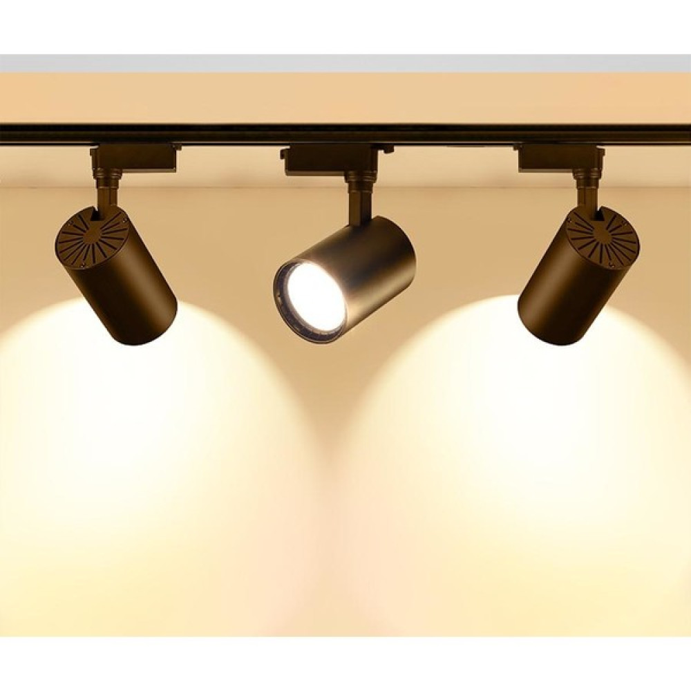 ZMR MB LED 30 W 1 M Raylı 3'lü LED Ray Spot Lamba Armatür Siyah Kasa Gün Işığı Armatür Fiyatı