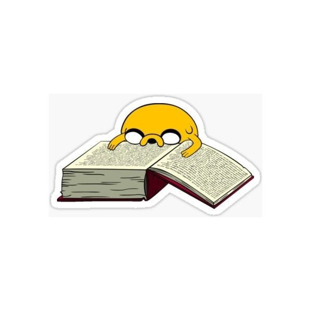 Zobar Markt Zobarmarkt Kitap Okuyan Avatar Defter Ajanda Planner Bullet Journal Laptop Sticker 7 cm Ajanda Fiyatı