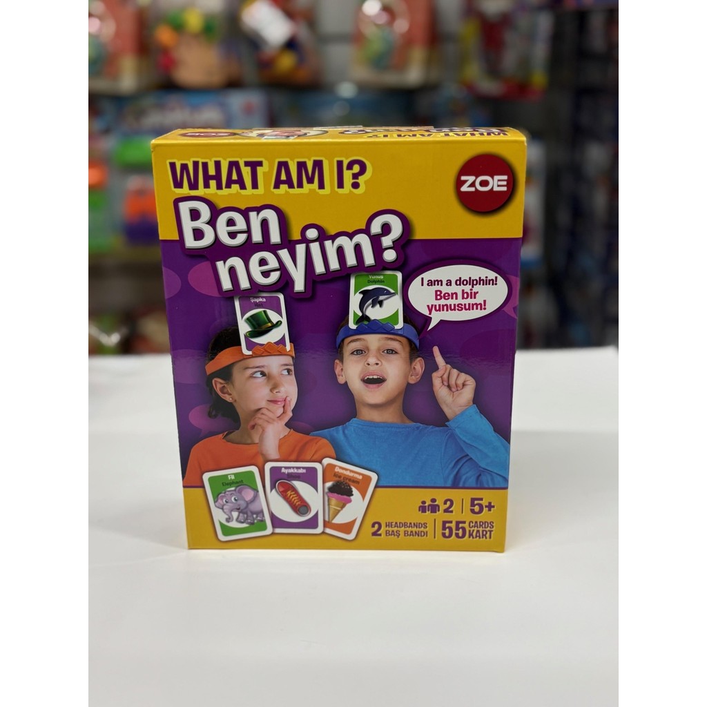 Zoe Ben Neyim What Am I Eğitci Eğlenceli Kutu Oyunu - Çok Renkli Diğer Fiyatı