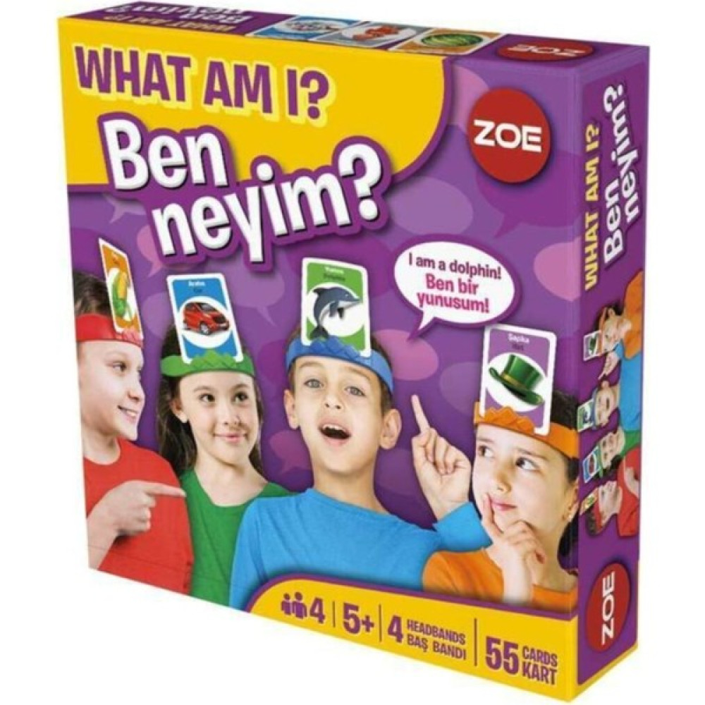 Zoe What Am I ? Ben Neyim Kutu Oyunu Çocuk Oyuncağı Fiyatı