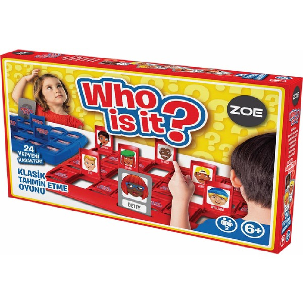 Zoe Who Is It? Klasik Tahmin Etme Oyunu Oyun Takımları Fiyatı