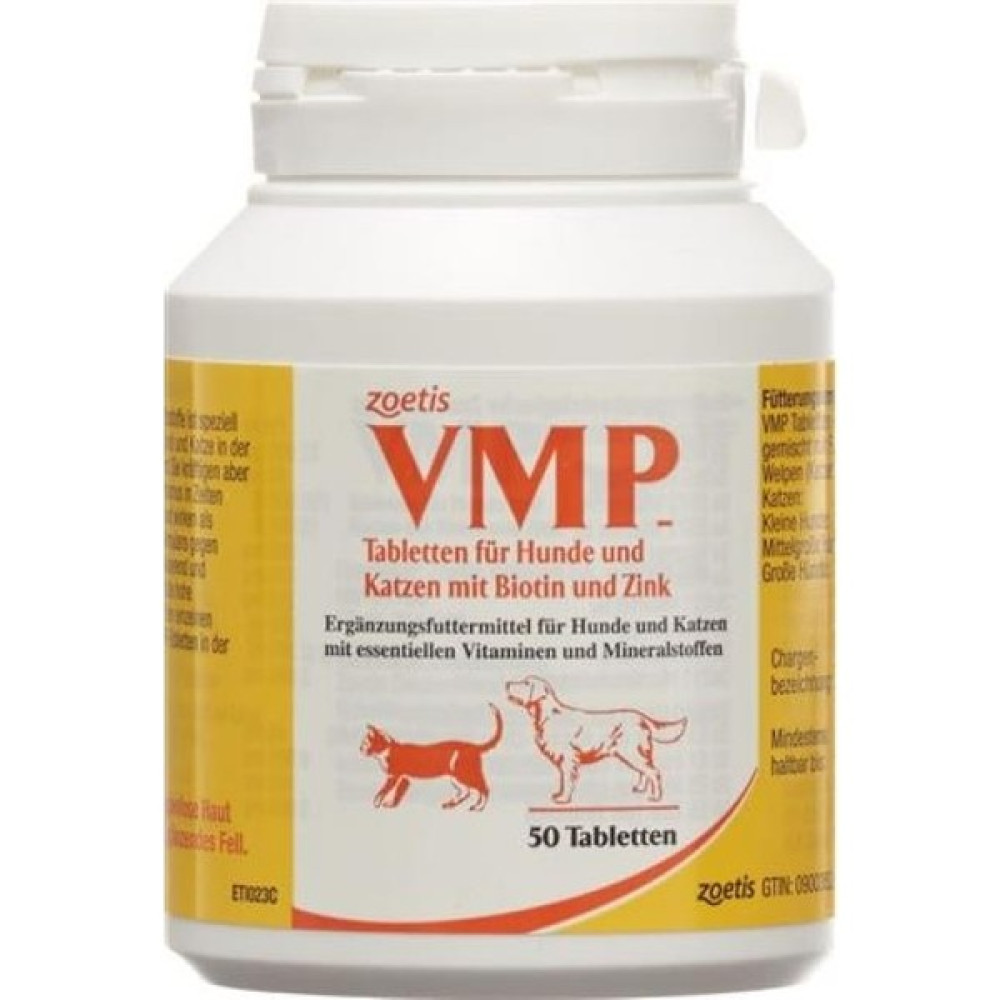 Zoetis Vmp Multivitamin Mineral 50 Tablet Evcil Hayvan Ürünleri Fiyatı