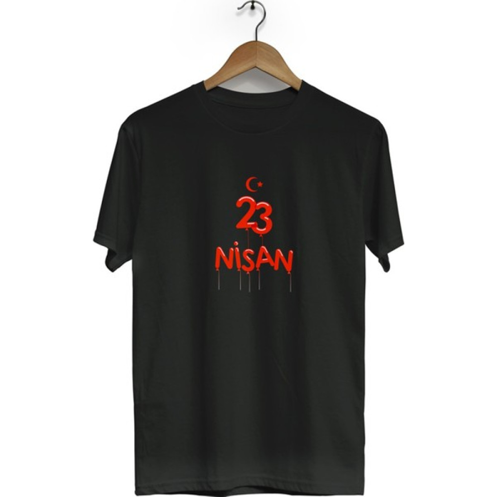 Zoka Wear 23 Nisan Baskılı Kısa Kol Bisiklet Yaka Tişört 1419 Erkek T-shirt Fiyatı