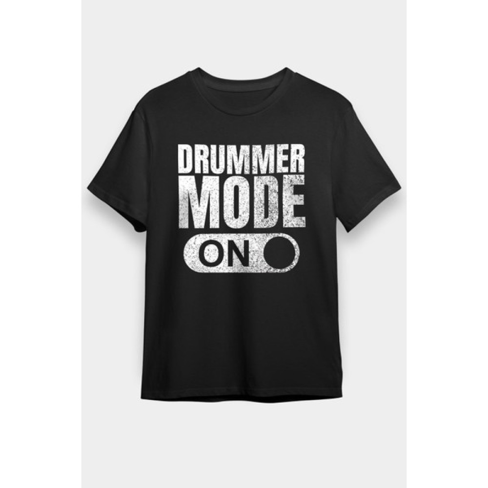 Zoka Wear Bateri Baskılı Unisex Siyah Tişört - Tshirt Erkek T-shirt Fiyatı