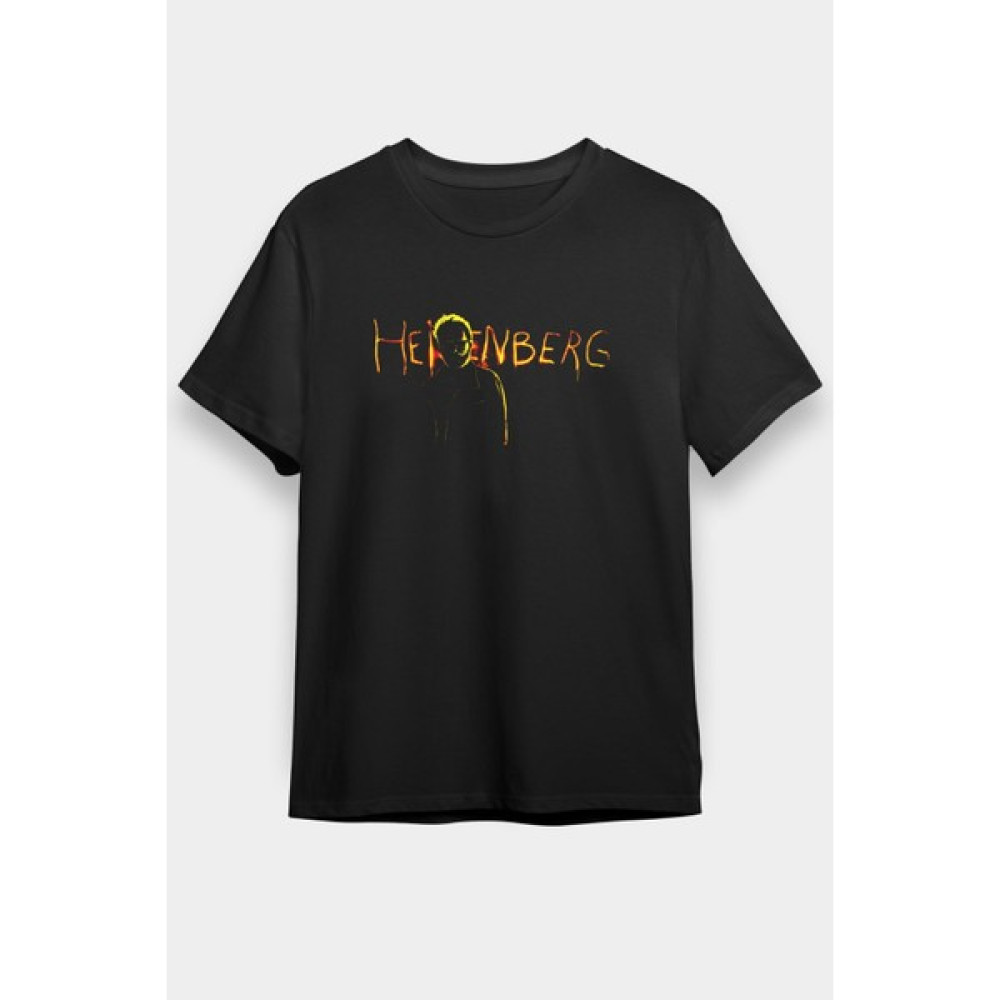 Zoka Wear Breaking Bad Heisenberg Siyah Unisex Tişört T-Shirt Erkek T-shirt Fiyatı