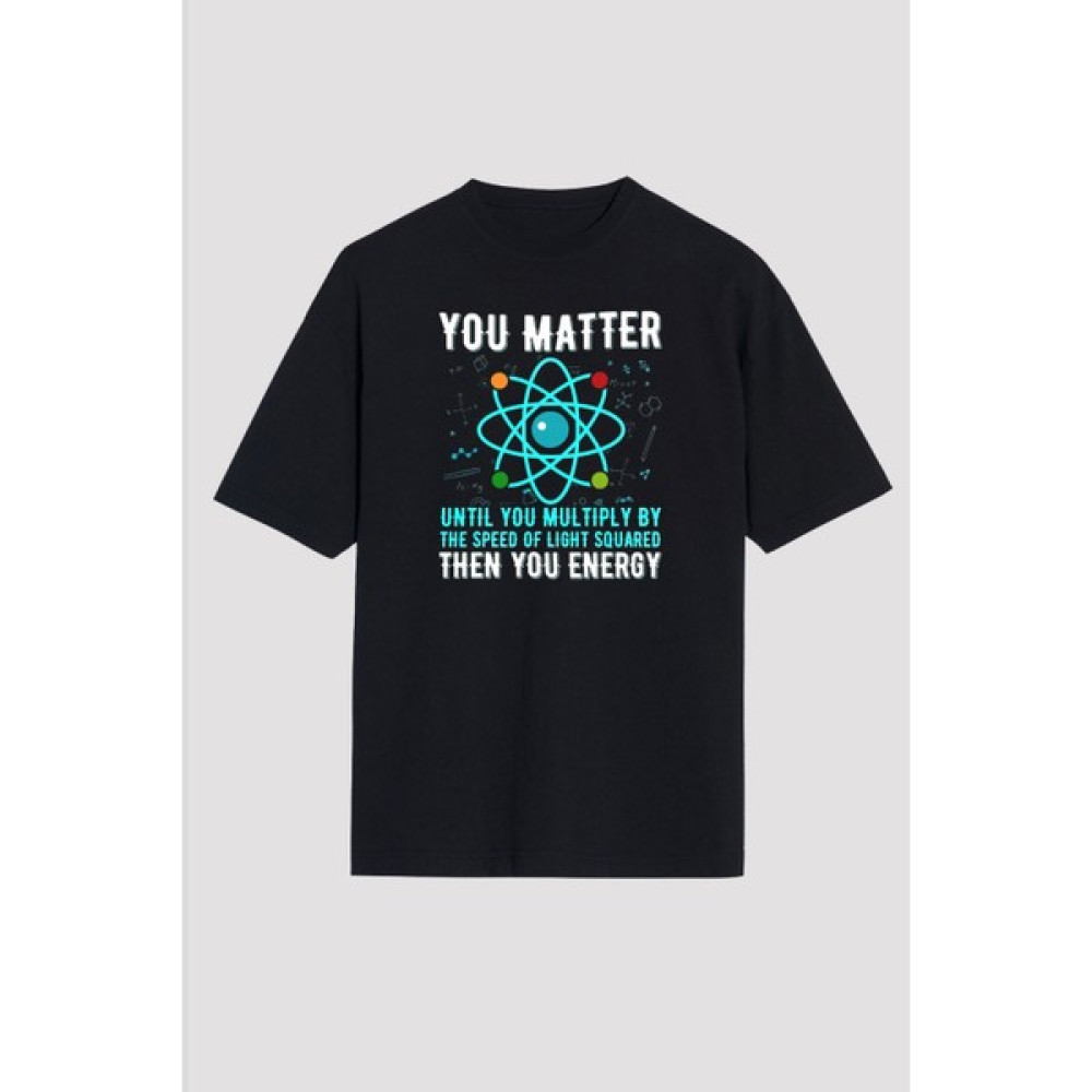 Zoka Wear Fizik Atom Baskılı Unisex Tişört - Tshirt Erkek T-shirt Fiyatı