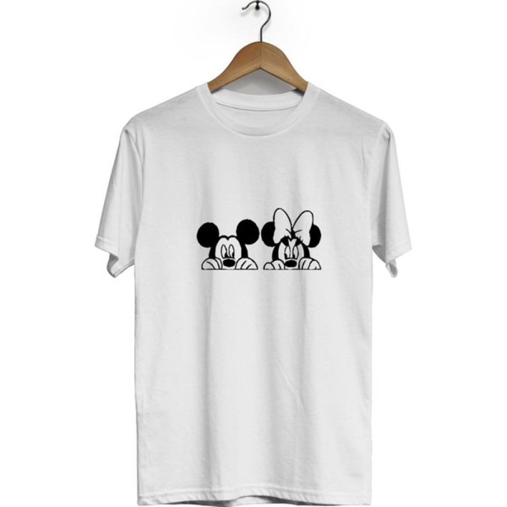 Zoka Wear Mickey Mouse Baskılı Kısa Kol Bisiklet Yaka Tişört 3132 Erkek T-shirt Fiyatı