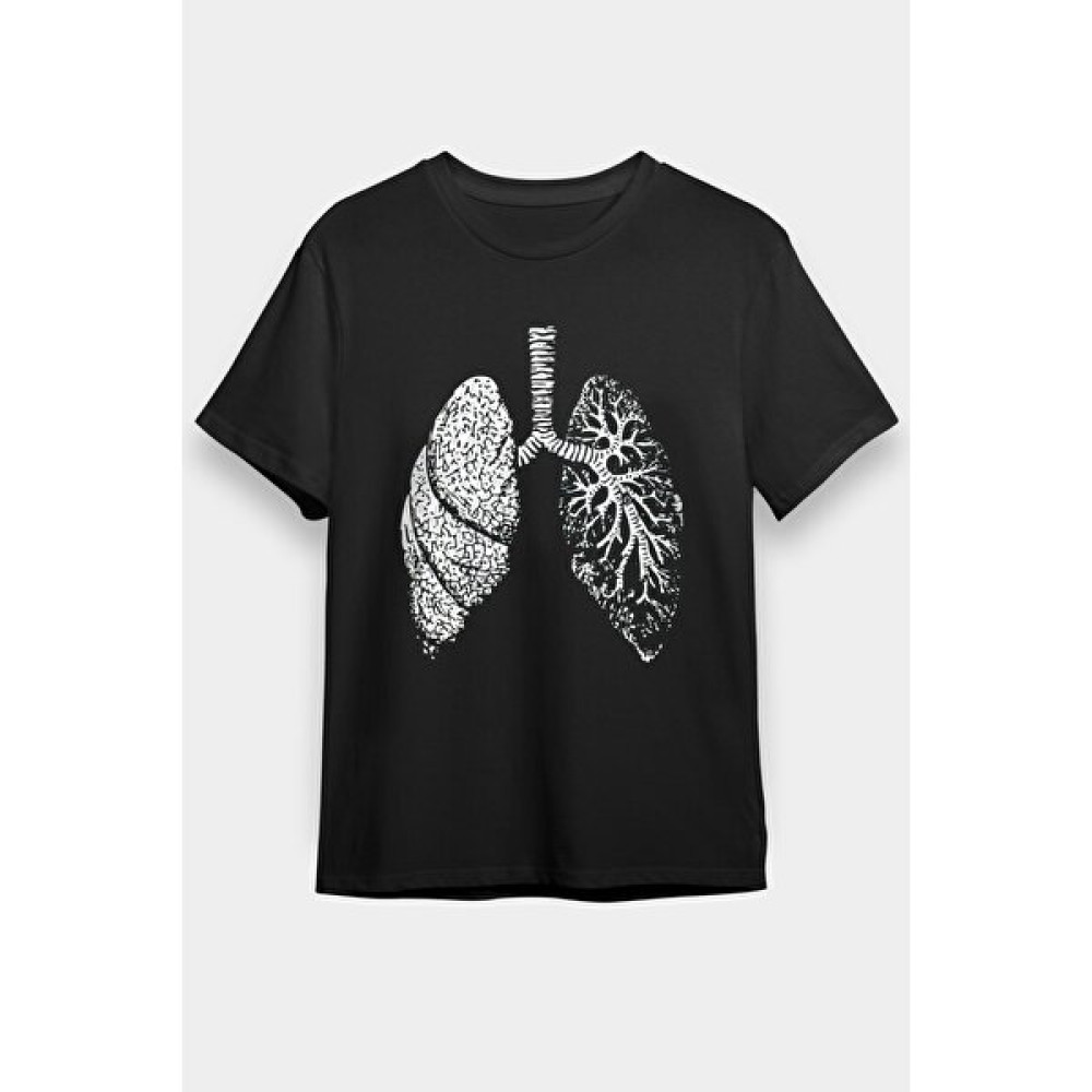 Zoka Wear Tıp Bayramı Baskılı Unisex Siyah Tişört - Tshirt Erkek T-shirt Fiyatı
