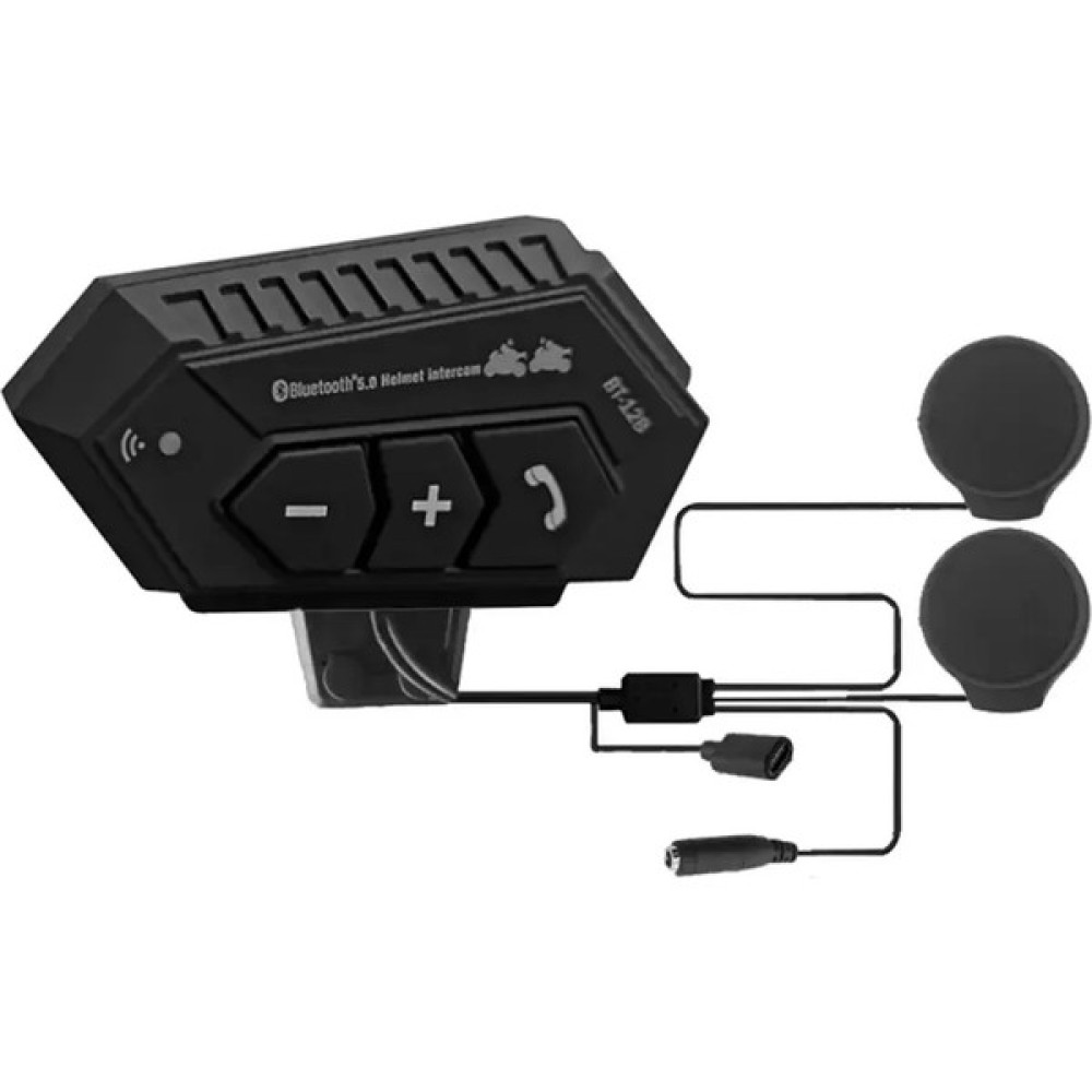 Zoli BT-12B Motosiklet Bluetooth Kask Intercom 2 Sürücü Telsiz Fonksiyonlu Motorsiklet Aksesuarları Fiyatı