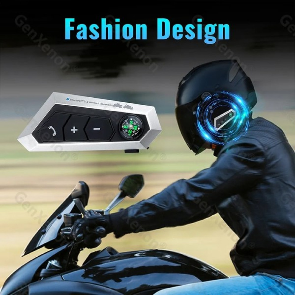 Zoli BT22B Motosiklet Bluetooth Kulaklık Kask Intercom Iki Sürücü Için Bağlantı Interkom Eşleştirme Motorsiklet Aksesuarları Fiyatı