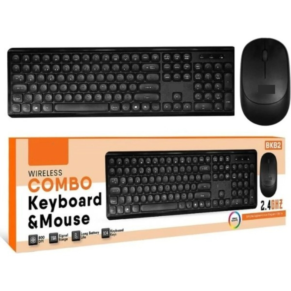 Zoli Premium Kalite Kablosuz Klavye ve Mouse Seti Siyah Klavye - Mouse Fiyatı