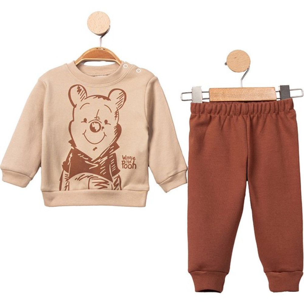 Zolo Kids Penye Askı Wenny Poo Takım Kahverengi Erkek Çocuk Giyim Takımı Fiyatı