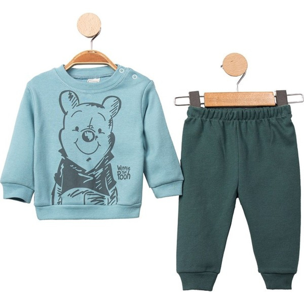 Zolo Kids Penye Askı Wenny Poo Takım Yeşil Erkek Çocuk Giyim Takımı Fiyatı