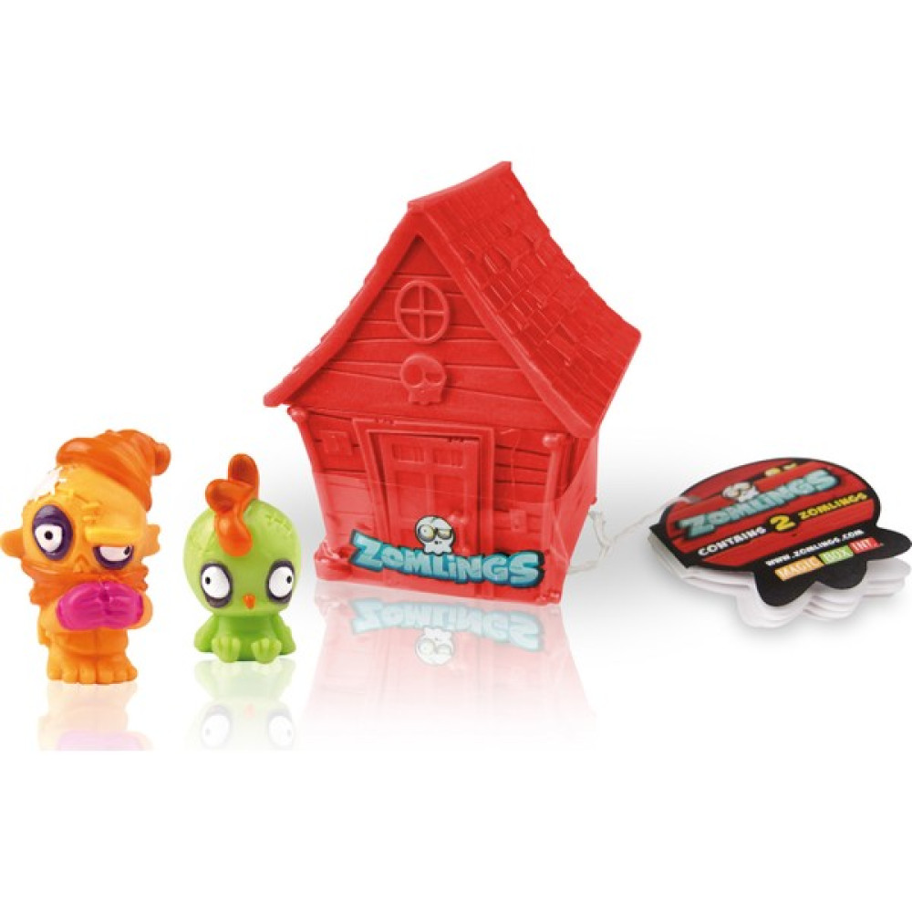 Zomlings İkili Figür ve Kırmızı Ev Seri 1 P00971 Oyuncak Fiyatı