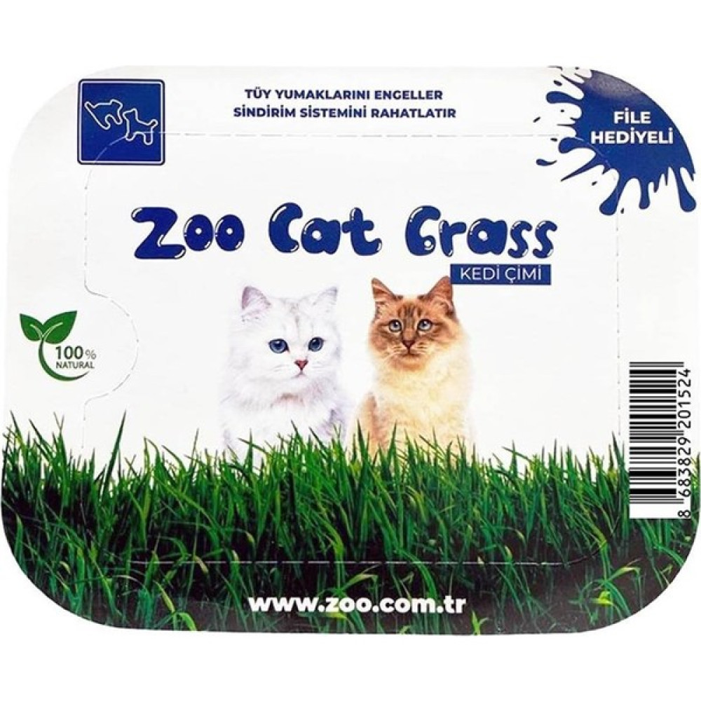 Zoo Cat Grass Kedi Çimi File Hediyeli Evcil Hayvan Ürünleri Fiyatı
